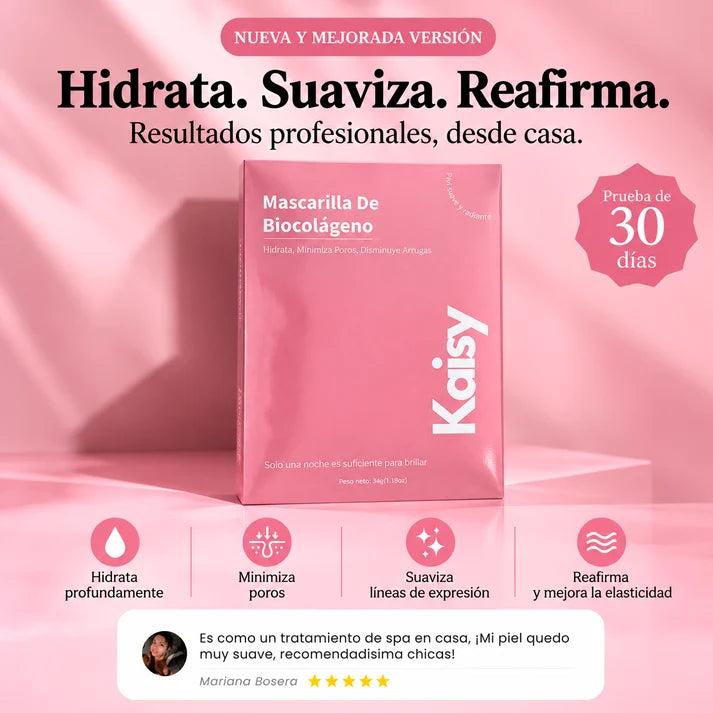 Mascarillas de Bio-Colágeno Coreanas