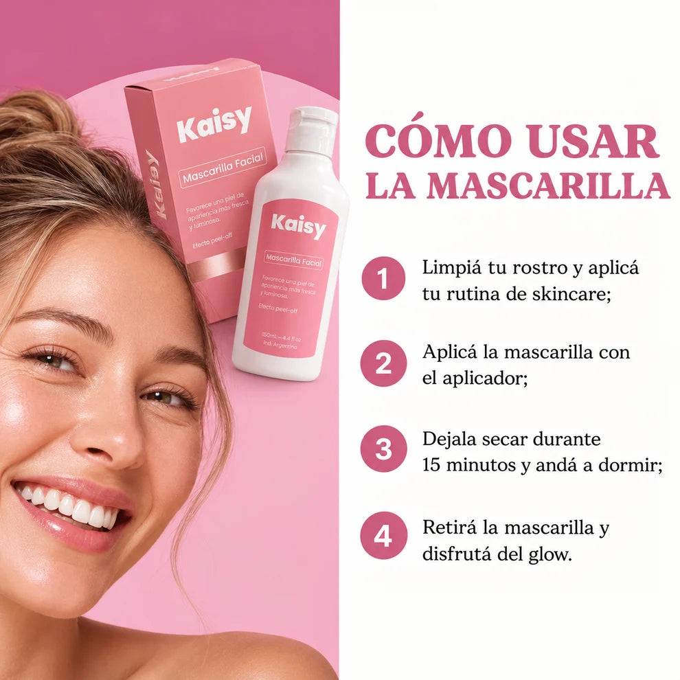 Mascarilla de colágeno sellante de noche Coreana